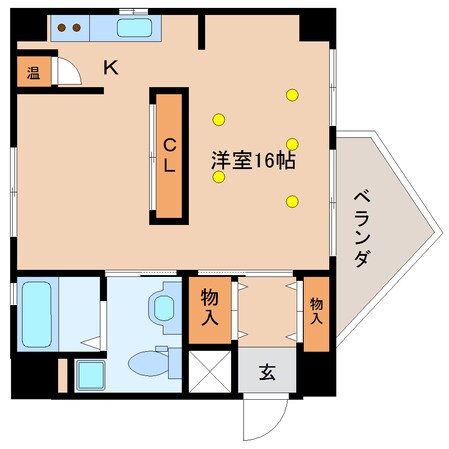 日吉町駅 徒歩6分 2階の物件間取画像